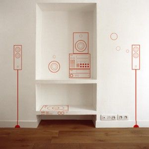 HiFi wall vinyl