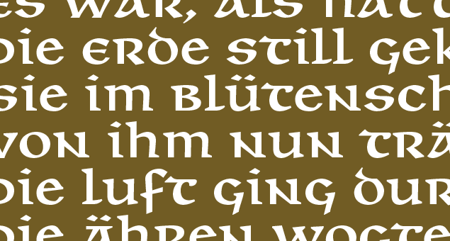 Walhalla typeface Walhalla typeface